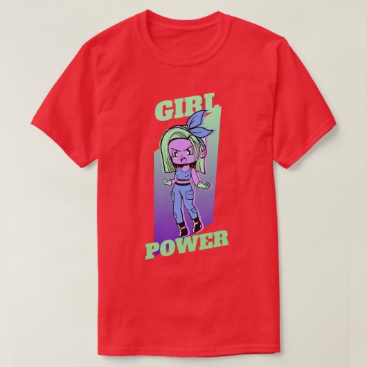 T-shirt Fille Power (Design devant)
