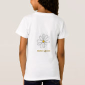 T-Shirt Fille Prénom Daisy (Dos)