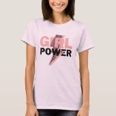 T-shirt fille puissance (Devant)
