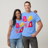 T-shirt Fille qui aime le fromage (Unisexe)