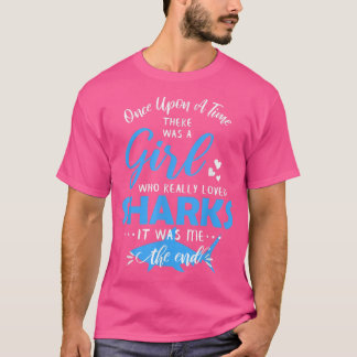 T-shirt Fille qui aime les requins Filles requin Cadeau re