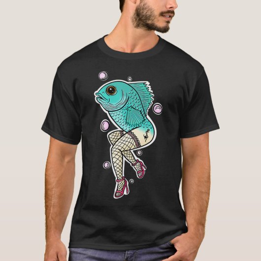 T-shirt Fille qui vole (Devant)