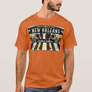 T-shirt Fille rétro de la ville de la Nouvelle-Orléans