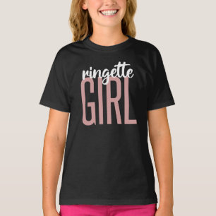 T-shirt Fille Ringette   Cadeaux pour les joueurs de Ringe