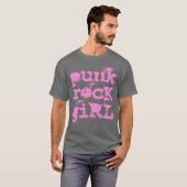 T-shirt Fille Rock Punk drôle (Devant entier)