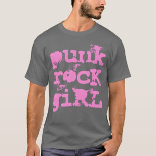 T-shirt Fille Rock Punk drôle
