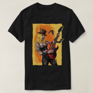 T-shirt fille rock Star