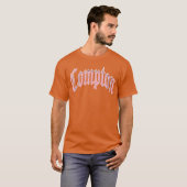 T-shirt Fille rose de Compton (Devant entier)