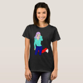 T-shirt fille rusée   (Devant entier)