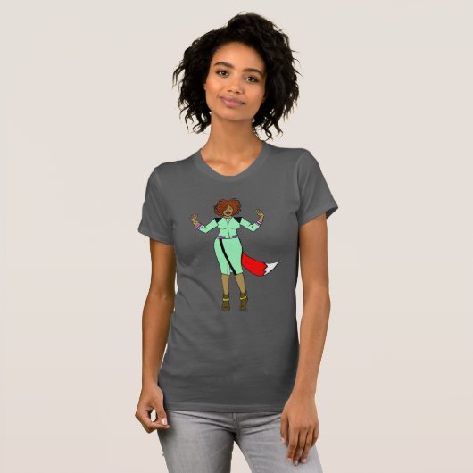 T-shirt Fille rusée (Devant entier)