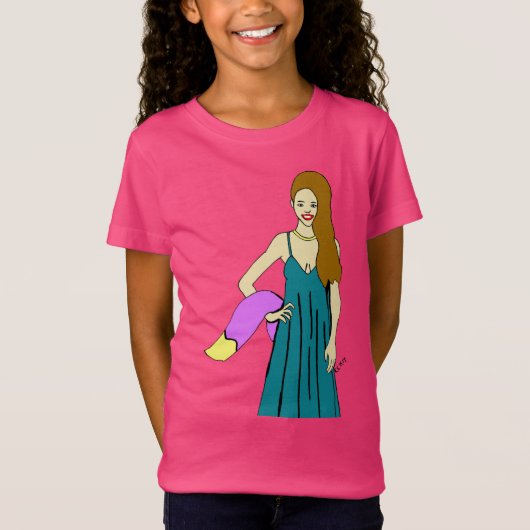 T-Shirt fille rusée  (Devant)