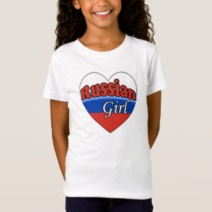 T-Shirt Fille russe