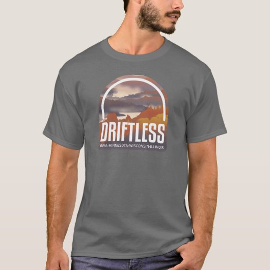 T-shirt Fille sans dérive (Devant)