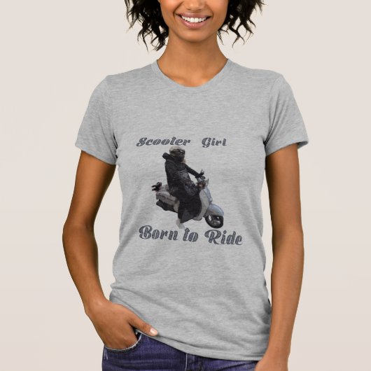 T-shirt fille scooter (Devant)