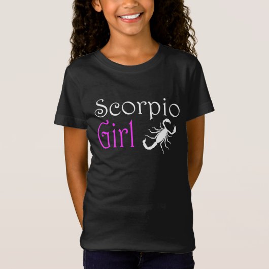T-Shirt fille Scorpion (Devant)