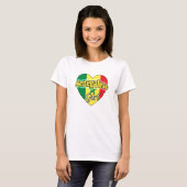 T-shirt Fille sénégalaise (Devant entier)