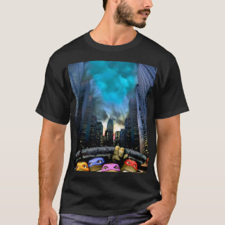 T-shirt Fille Sewerurtles 1990