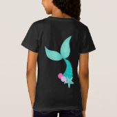 T-Shirt Fille Sirène (Dos)