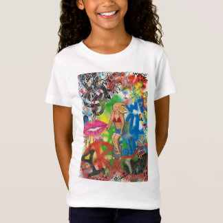 T-Shirt Fille Skateboard