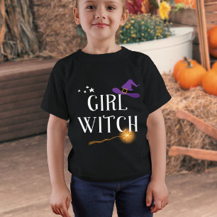 T-Shirt Fille sorcière - Halloween en famille