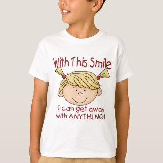 T-shirt Fille sourire