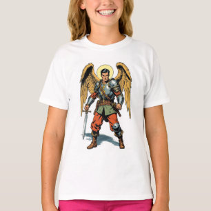 T-shirt fille style BD Rétro St Michael