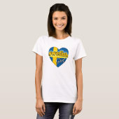T-shirt Fille suédoise (Devant entier)