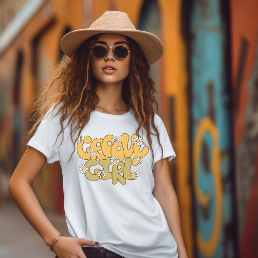 T-shirt Fille super Retro Daisy