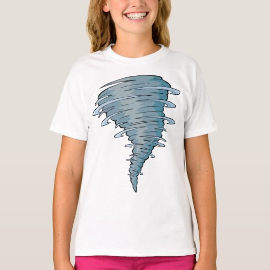 T-shirt fille Tornado (Devant)