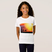 T-shirt fille trois hommes sages (Devant entier)