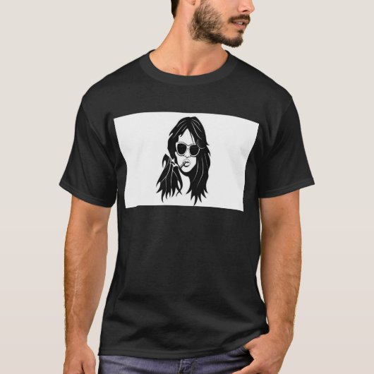 T-shirt Fille vivace aux nuances (Devant)