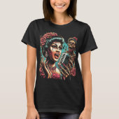 T-shirt Fille Voodoo Zombie (Devant)