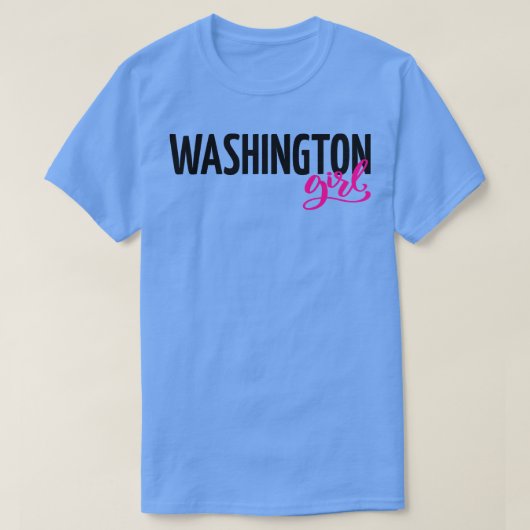 T-shirt Fille Washington (Design devant)