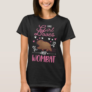 T-shirt Fille Wombat