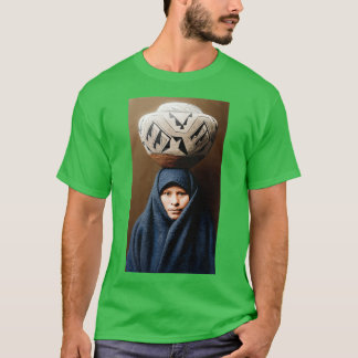 T-shirt Fille Zuni avec pot