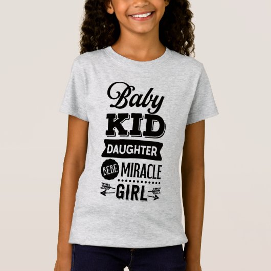 T-Shirt Filles (Devant)