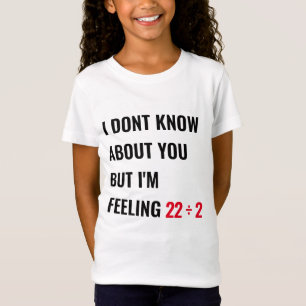 T-Shirt Filles 11e anniversaire 22 Chemise de fête inspiré