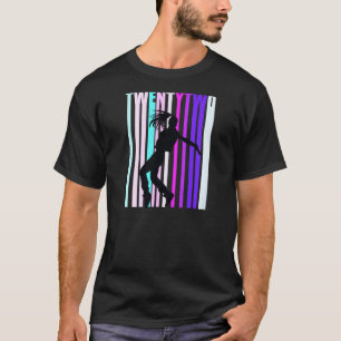T-shirt Filles 22e Danse Anniversaire Pour Filles Hiphop D