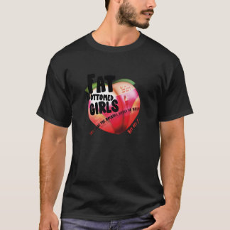 T-shirt filles à fond gras