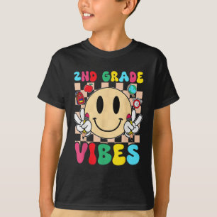 T-shirt Filles ambiance 2e année sourire visage retour à l