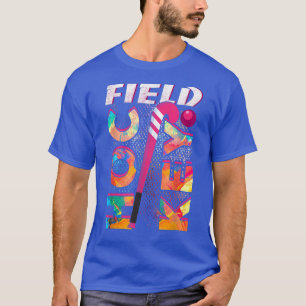 T-shirt Filles Amour Field Hockey Amusants Cadeaux d'anniv