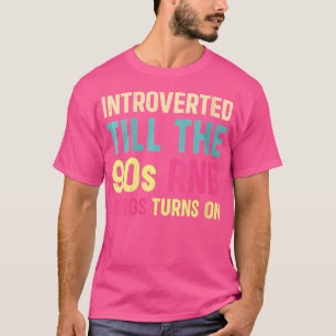 T-shirt Filles Artistes Rb Filles Vintage 90 S R Et B Grap