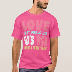 T-shirt Filles Artistes Rb Vintage 90 S R Et B Graphique