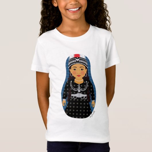 T-Shirt Filles assyriennes Matryoshka (Devant)