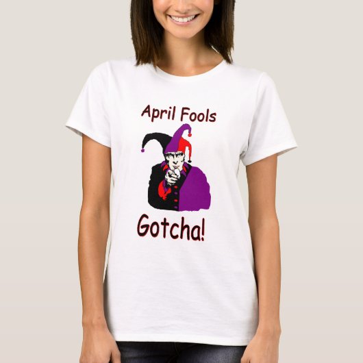 T-shirt Filles Avril Fools (Devant)