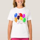 T-Shirt Filles Balloons (Devant)