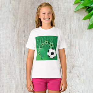 T-Shirt Filles Balls De Football