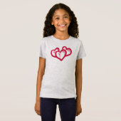 T-Shirt Filles Basketball Tee (Devant entier)