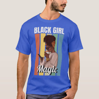 T-shirt Filles Black Girl Magic Melanin Femmes Fille Afro 