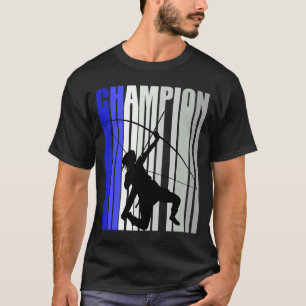 T-shirt Filles Bleu Archer Fille Archer Anniversaire Champ